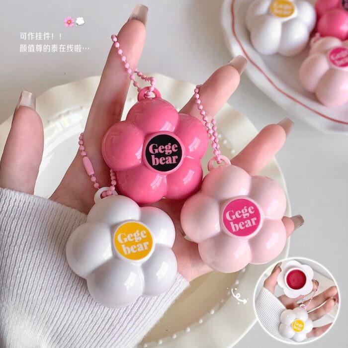 مربای لب و گونه خمیری طرح گل جی جی بر GeGe Bear