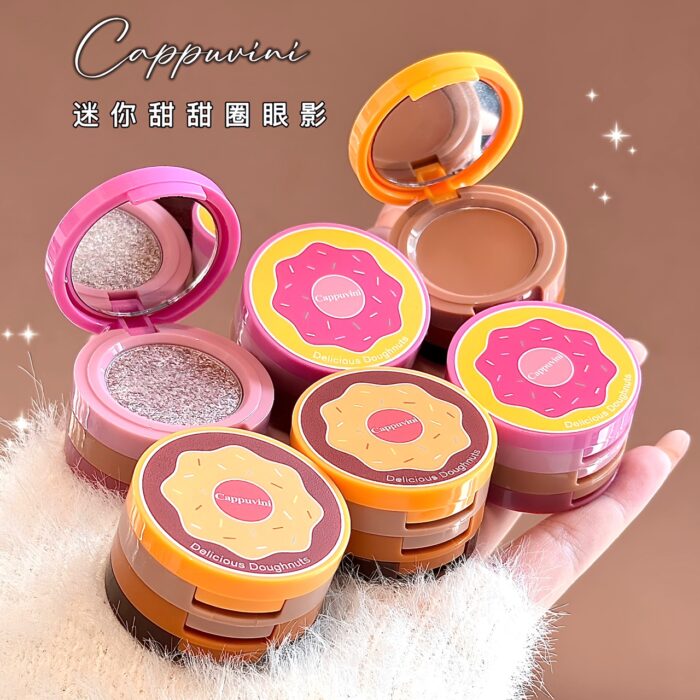 سایه چشم طبقاتی دونات کاپووینی CAPPUVINI
