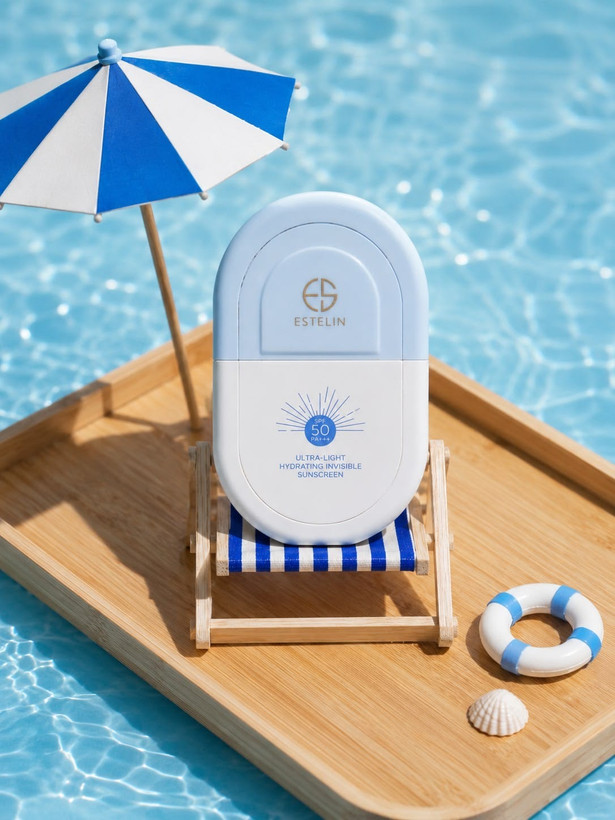 ضد آفتاب بی رنگ SPF50 استلین ESTELIN